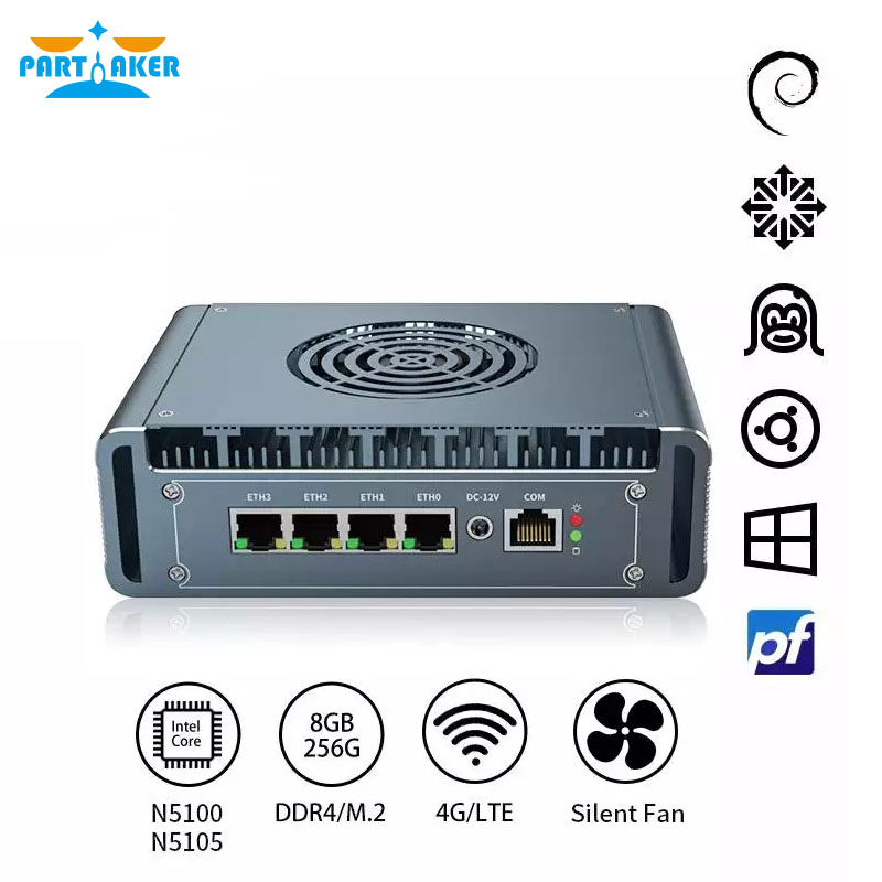Intel I3-1115G4 Lüfterloser Mi – Pfsense Firewall Router 2.5G 4 I226 Bewertung und Preis