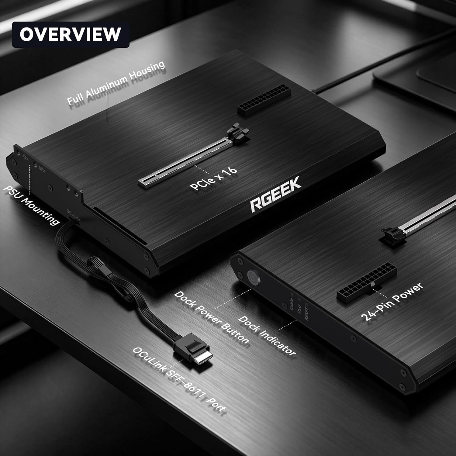 OCuLink eGPU Dock PCIe 5.0 x4  – Oculink Egpu Mini Pc Bewertung und Preis
